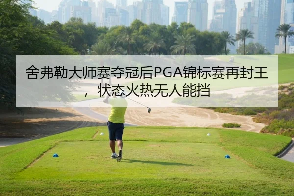 舍弗勒大师赛夺冠后PGA锦标赛再封王，状态火热无人能挡